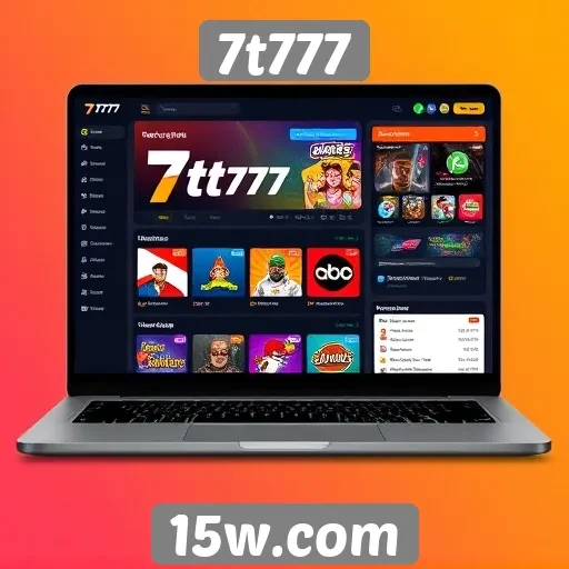 Interface do 7t777 é amigável e acessível