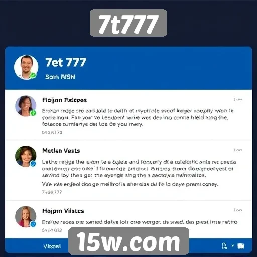 Feedback dos usuários sobre 7t777 é analisado